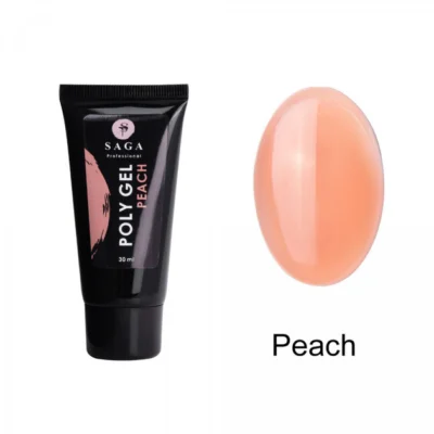 SAGA Poly Gel Peach 30ml