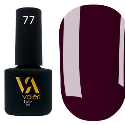077 VALERI COLOR ΗΜΙΜΟΝΙΜΟ ΒΕΡΝΙΚΙ 6ml