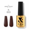 033 FOX SPECTRUM Ημιμόνιμο Βερνίκι Nut Brown
