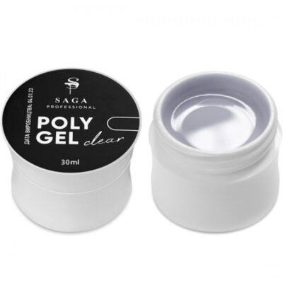SAGA Poly Gel Clear 30ml/jar
